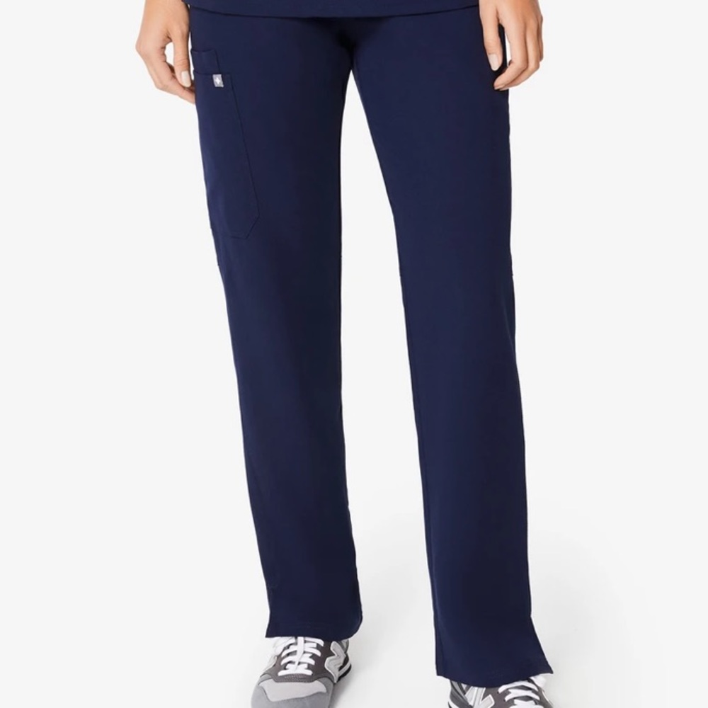 Figs Kade Cargo Scrub Pants in Navy